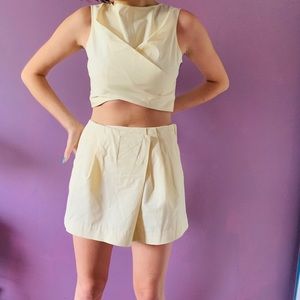 marc jacobs mini skirt and top